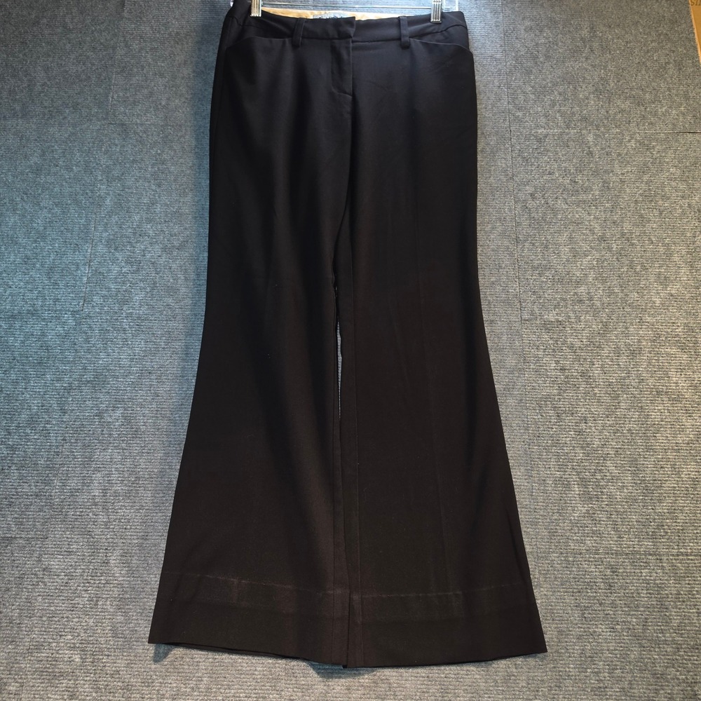 Star City Dress Pants Women 7 Black Good Wide Leg Officecore Mid Rise Trousers